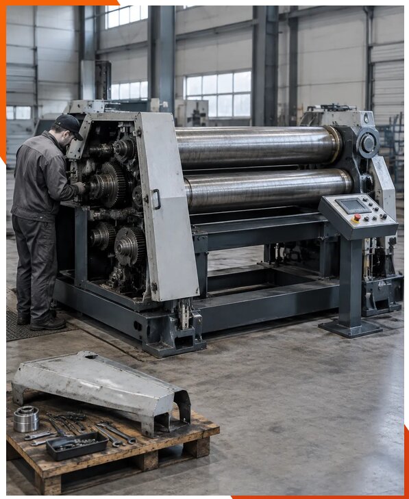 Ремонт вальцовочных станков в Новошахтинске